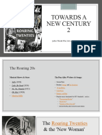 Towards A New Century 2 (After World War I On To Show Boat)