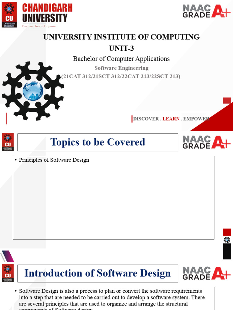 Lecture 3 1 2 Principles Of Software Design Pdf Software Software
