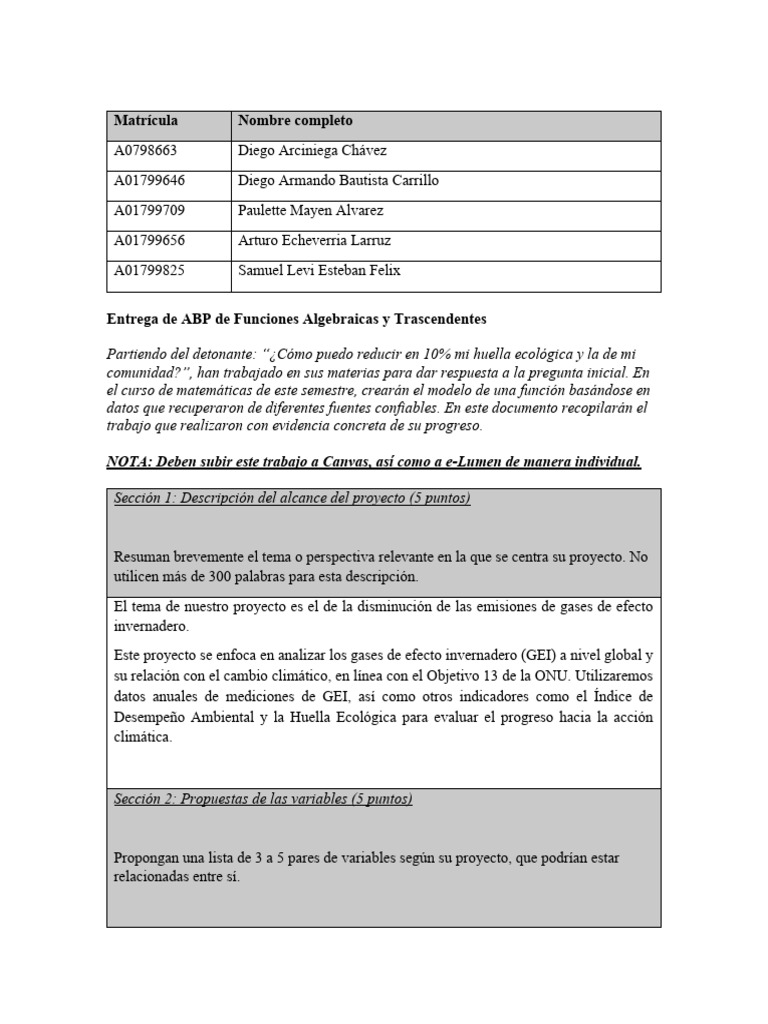 Proyecto sobre Emisiones de CO2 y Autos | PDF | Gases de efecto ...