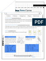 Área Entre Curvas