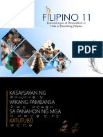 1) Panahon NG Mga Katutubo at Teorya NG Pandarayuhan Mula Sa Rehiyong Austronesian