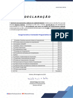 Declaração Matricula - Dayanne Barbosa