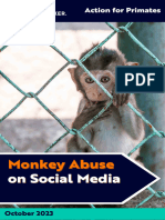 Monkey Abuse On Popular Social Media Platforms 2