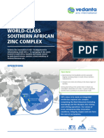 Vedanta Resources Fact Sheet 2017