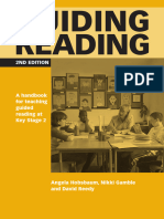 Angela Hobsbaum, Nikki Gamble, David Reedy - Guiding Reading - A Handbook For Teaching Guided Reading at Key Stage 2-IOE Press (2006)