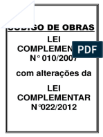 LC 22-2012 - CÓDIGO DE OBRAS - Loanda