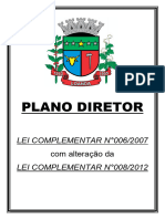 LC 08-2012 - Plano Diretor