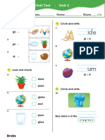 Bricks Phonics - L4 - Unit Test - 2