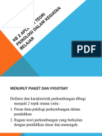 KB 2 Aplikasi Teori Psikologi Dalam Kegiatan Belajar