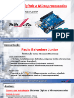 Sistemas Digitais e Microprocessados. Prof. - Paulo Belvedere Junior