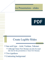 Effective Presentation-Slides