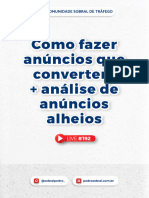 Live-192 - Como Fazer Anúncios Que Convertem + Análise de Anúncios