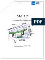 Création D'un Lotissement : Professeur Référent: P.Y. MAHIEUX
