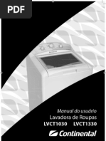Lavadora de Roupas Continental