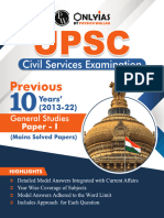 OnlyIAS - GS Paper 1 - Previous Year Questions & Solution For UPSC Mains