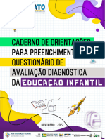 Caderno de Orientações - Educação Infantil