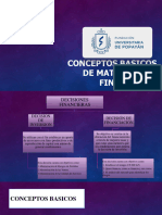 Concepto Basico de Las Matematicas Financieras e Informacion Contable