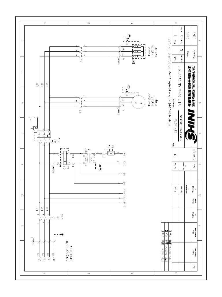 Circuit Diagram STM W A 230V PDF