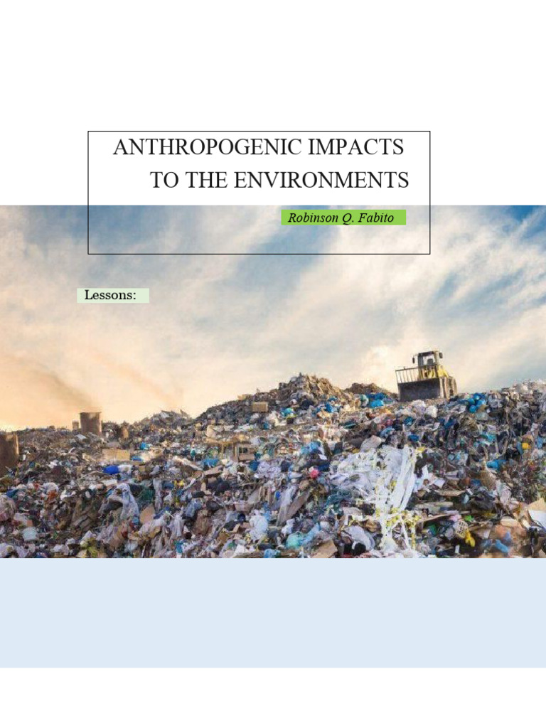 Impacts of Pollution on Health and Ecosystems | PDF | Greenhouse Effect ...