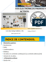 Clase Elementos Electronicos Pasivos y Activos.-1