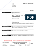 (Ex) Une-En Iso 11699-1 2012