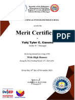 Merit Certificate Sy 2023 2024