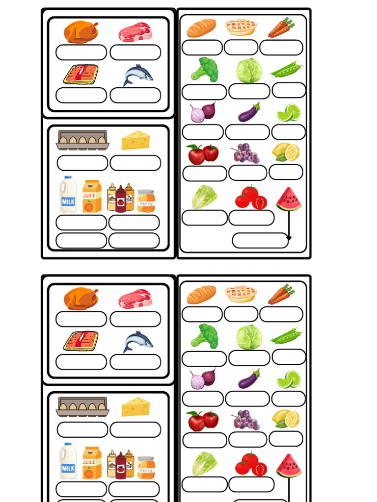 Items In A Fridge Start With G