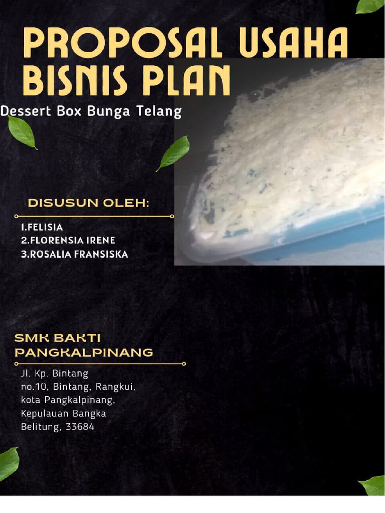 Proposal Bisnis Terbaru | PDF