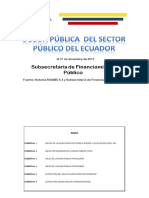 DEUDA SECTOR PÚBLICO DEL ECUADOR - Diciembre2017 1