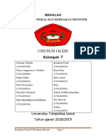 Makalah Kebijakan Fiskal Dan Moneter