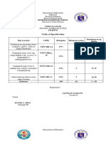 2nd Summative-3rd Quarter - FILIPINO