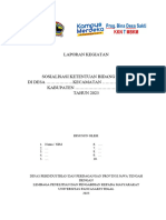 Format Laporan Kegiatan Sosialisasi Cukai Ups Tegal