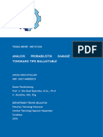 Analisis Probabilistik DS Tongkang Tipe Ballastable