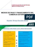 Medios de Pago y Financiamiento