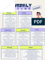 My Weekly Routine Chart