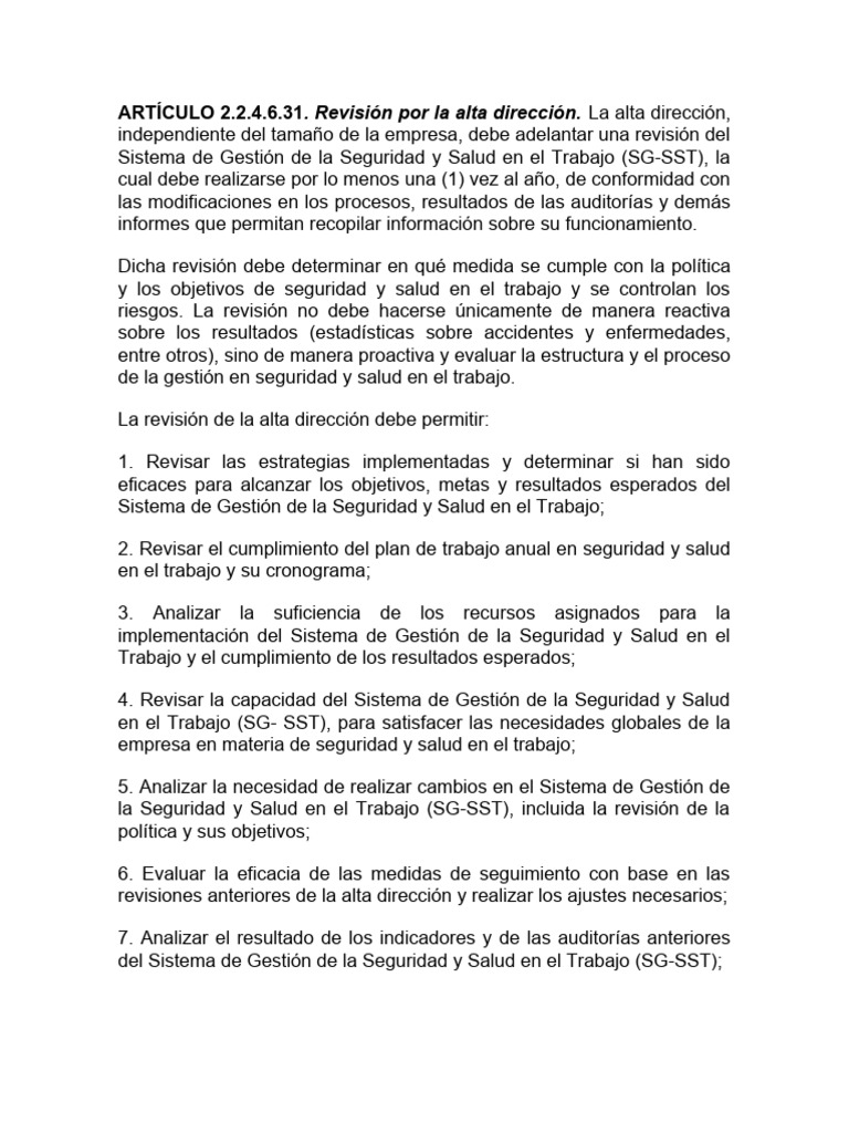 art-culo-2-2-4-6-31-revisi-n-por-la-alta-direcci-n-sg-sst-pdf