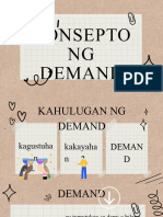 Konsepto NG Demand