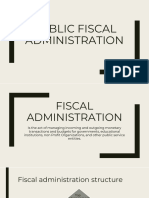 Public Fiscal Administration