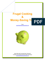 Frugal Cooking Tips