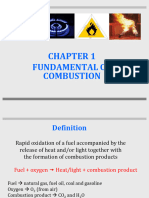 Chapter 1 Fundamental of Combustion