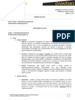 Resumo - Filosofia Do Direito - Aula 07 A 09 - Justica - Entendimentos - Parte II - Ordenamento Juridico - Alysson Rachid