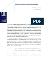 Crítica+de+Processos+de+Criação+No+Âmbito+Afro Indígena Brasileiro