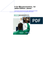 Test Bank For Microeconomics 1st Canadian Edition James