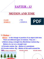 VII-13-Motion and Time