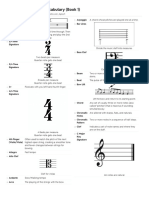 Music Vocab Book 1 List