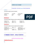 Systèmes de Numération Exo