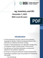 Warehousing, Inventory, and 3PL