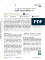 Pai Et Al 2022 Updated World Health Organization Air Quality Guidelines Highlight The Importance of Non Anthropogenic