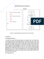 Bab Ix Flowchart Dan Pseudocode