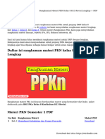 Rangkuman Materi PKN Kelas 8 K13 Revisi Lengkap + PDF